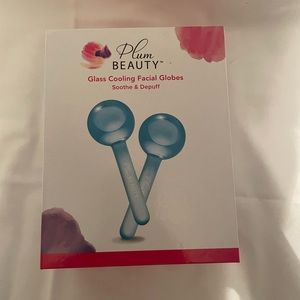 PLUM BEAUTY glass cooling facial globes